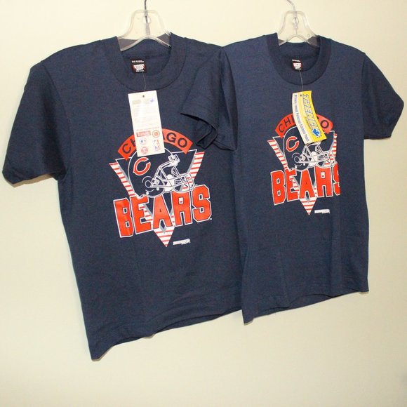 3/$55❤️vintage 1984 CHICAGO BEARS Screen Stars Best single stitch kids t-shirt - Picture 2 of 12